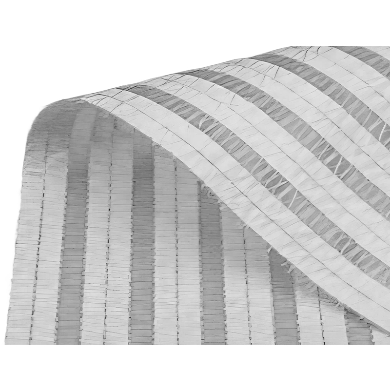 How do white diffuser screens for greenhouses optimize light distribution?