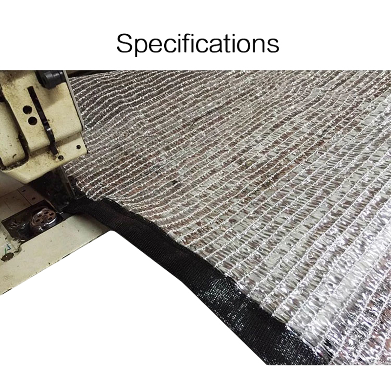 Pet Car Foil Sunshade Net 75%