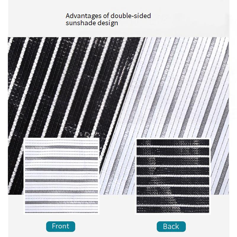 Black And White Shade Netting 75%