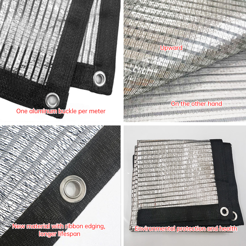 Aluminum Foil Shade Net 65%