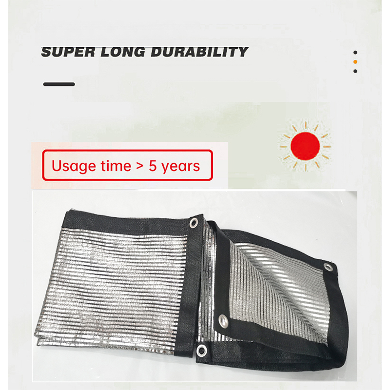 Aluminum Foil Shade Net 55%