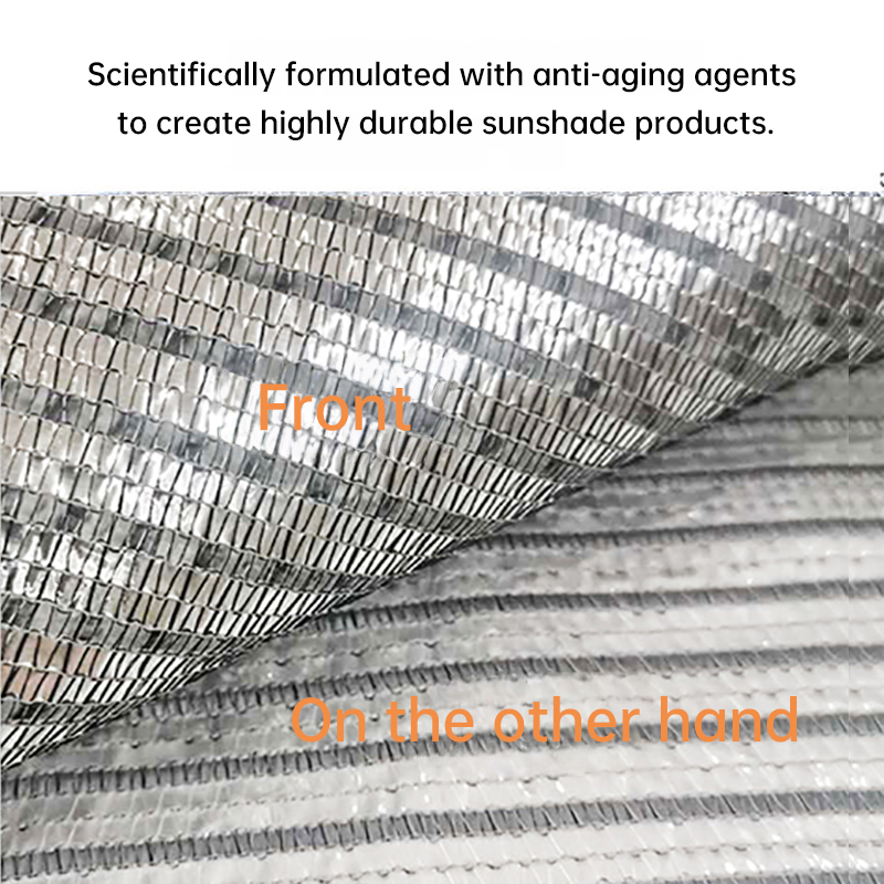 Aluminum Foil Shade Net 65%