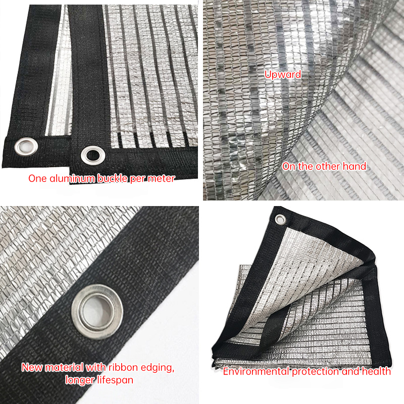 Aluminum Foil Shade Net 75%